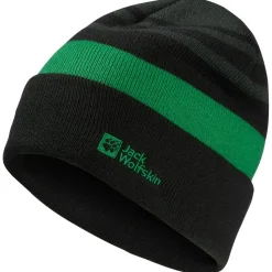Jack Wolfskin - Kid's Stripy Knit Beanie - Mütze