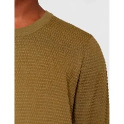 KnowledgeCotton Apparel - Vagn Regular Bubble Knit Crew Neck - Wollpullover