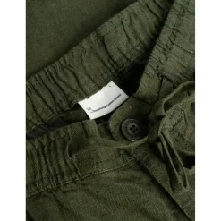 KnowledgeCotton Apparel - Fig Loose Linen Shorts - Shorts