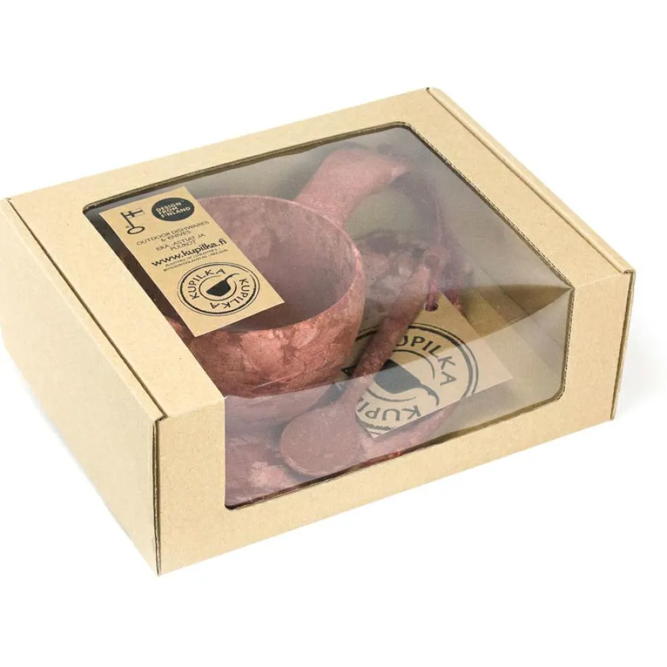 Kupilka - Geschenkset - Tasse, Untersetzer, Löffel