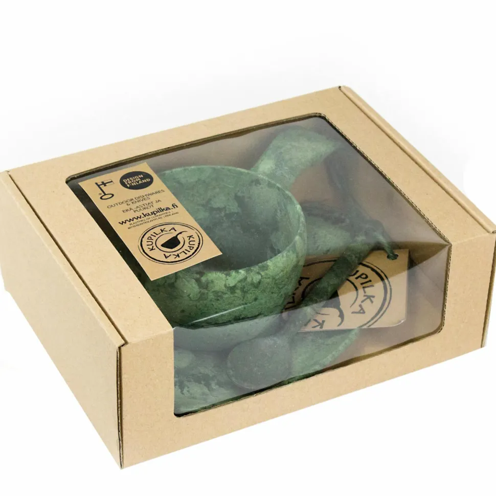 Kupilka - Geschenkset - Tasse, Untersetzer, Löffel