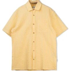 LAKOR - Seer Sucker Short Sleeve Shirt - Hemd