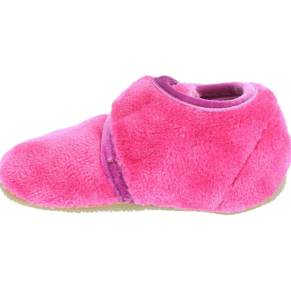 Living Kitzbühel - Baby's Klettschuh Samt Unifarben - Hüttenschuhe
