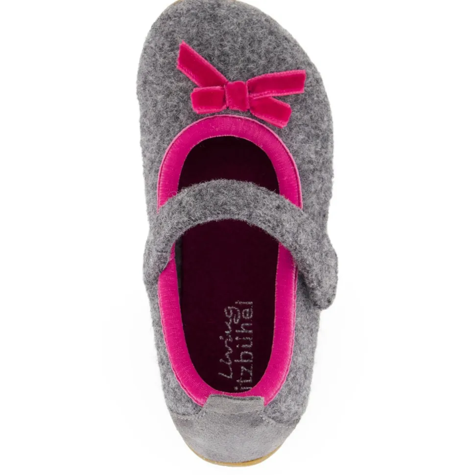 Living Kitzbühel - Kid's Molly Masche Ballerina - Hausschuhe