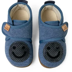 Living Kitzbühel - Kid's Smiley Klettschuh - Hausschuhe