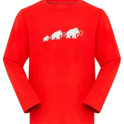 Mammut - Kid's Mammut Core Longsleeve Logo - Longsleeve