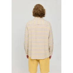 Mazine - Striped Linen-Mix Shirt - Hemd
