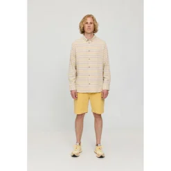 Mazine - Striped Linen-Mix Shirt - Hemd