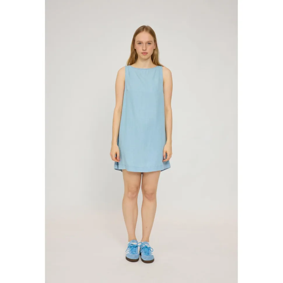 Mazine - Women's Denim Mini-Dress - Kleid