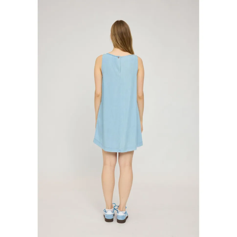 Mazine - Women's Denim Mini-Dress - Kleid
