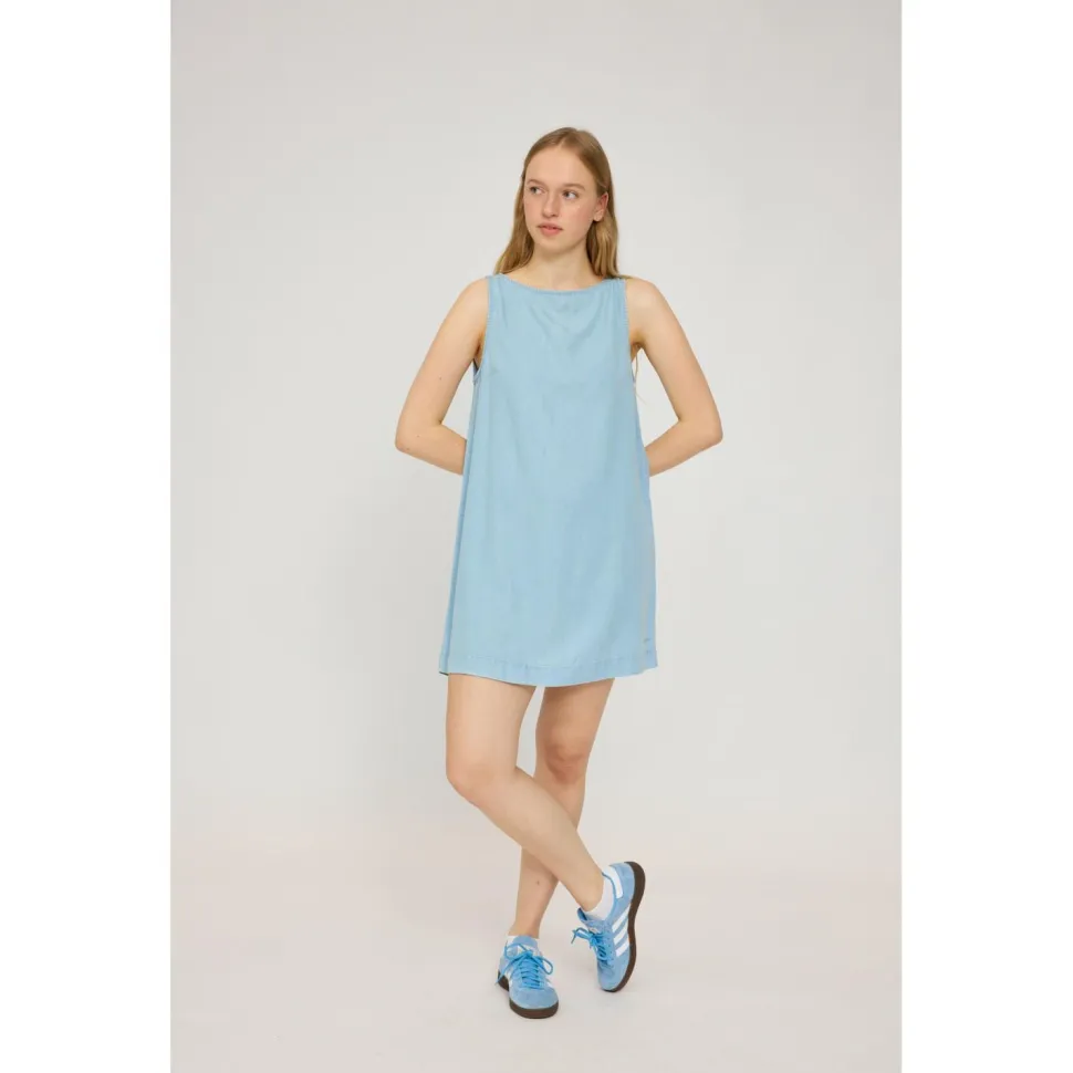 Mazine - Women's Denim Mini-Dress - Kleid