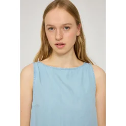 Mazine - Women's Denim Mini-Dress - Kleid