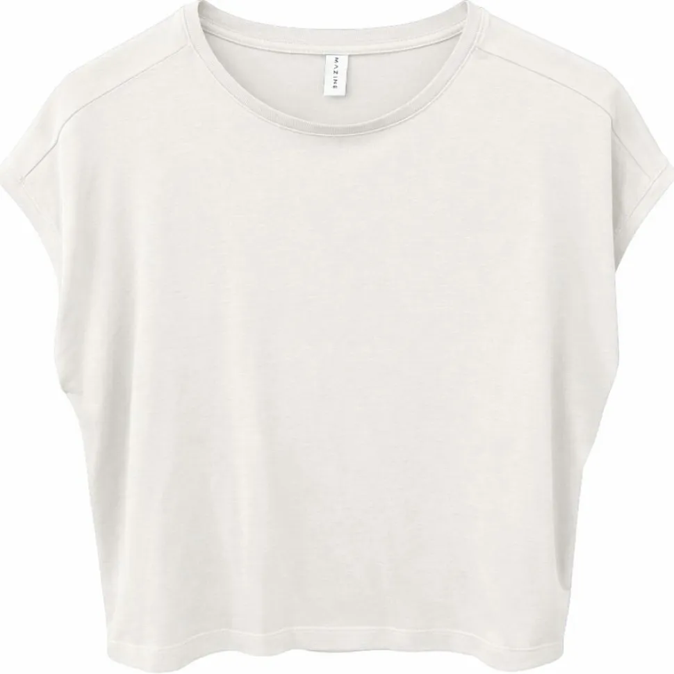 Mazine - Women's Ecovero Viscose Cropped T-Shirt - T-Shirt