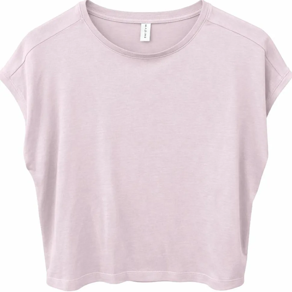 Mazine - Women's Ecovero Viscose Cropped T-Shirt - T-Shirt