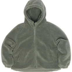 Mazine - Women's Faux-Fur Hooded Jacket - Freizeitjacke