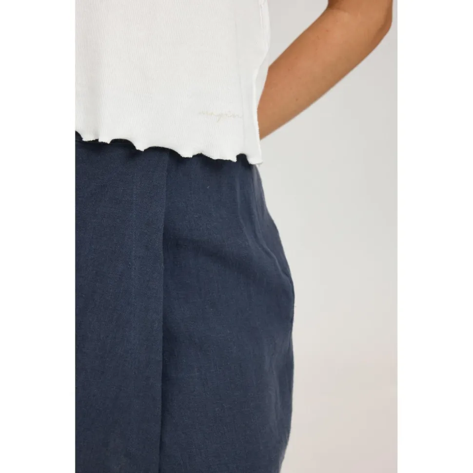 Mazine - Women's Linen Skort - Skort