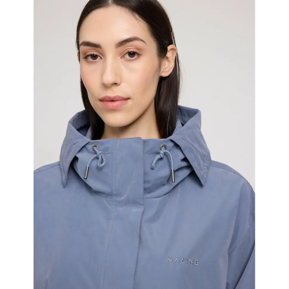 Mazine - Women's Loose Fit Light Parka - Mantel