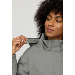 Mazine - Women's Natural Rain Parka - Mantel