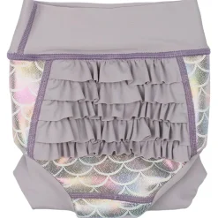 Mikk-Line - Kid's Baby Swim Pant Frill Recycled AOP - Badehose