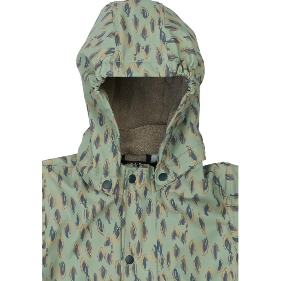 Mikk-Line - Kid's PU AOP Rain Suit with Fleece - Overall