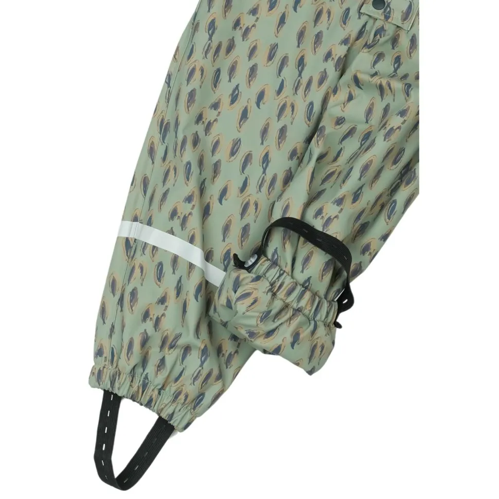 Mikk-Line - Kid's PU AOP Rain Suit with Fleece - Overall