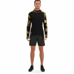 Mons Royale - Temple Merino Air-Con Hood - Merinoshirt