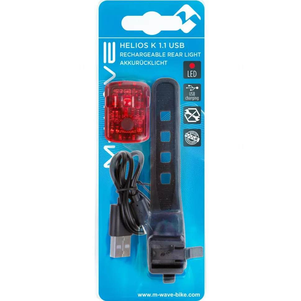 M-Wave - Helios K 1.1 USB SL Rücklicht