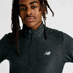 New Balance - Space Dye 1/4 Zip - Kunstfaserpullover