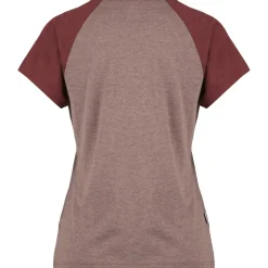 NIKIN - Women's TreeShirt Raglan Colorblock Coffee - Funktionsshirt