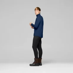 Norrøna - Femund PureUll Zip Neck - Merinoshirt