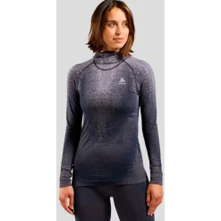 Odlo - Women's Performance Warm Blackcomb Bl Facemask L/S - Kunstfaserunterwäsche