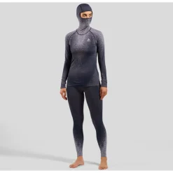 Odlo - Women's Performance Warm Blackcomb Bl Facemask L/S - Kunstfaserunterwäsche