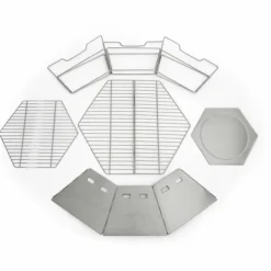Origin Outdoors - Grill- Und Feuerschale Hexagon - Grill