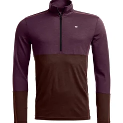 Ortovox - 185 Rock'N'Wool Zip Neck - Merinounterwäsche