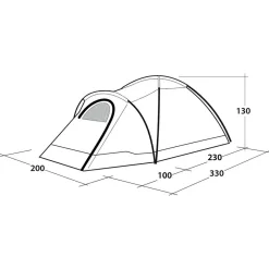 Outwell - Cloud 3 - 3-Personen Zelt