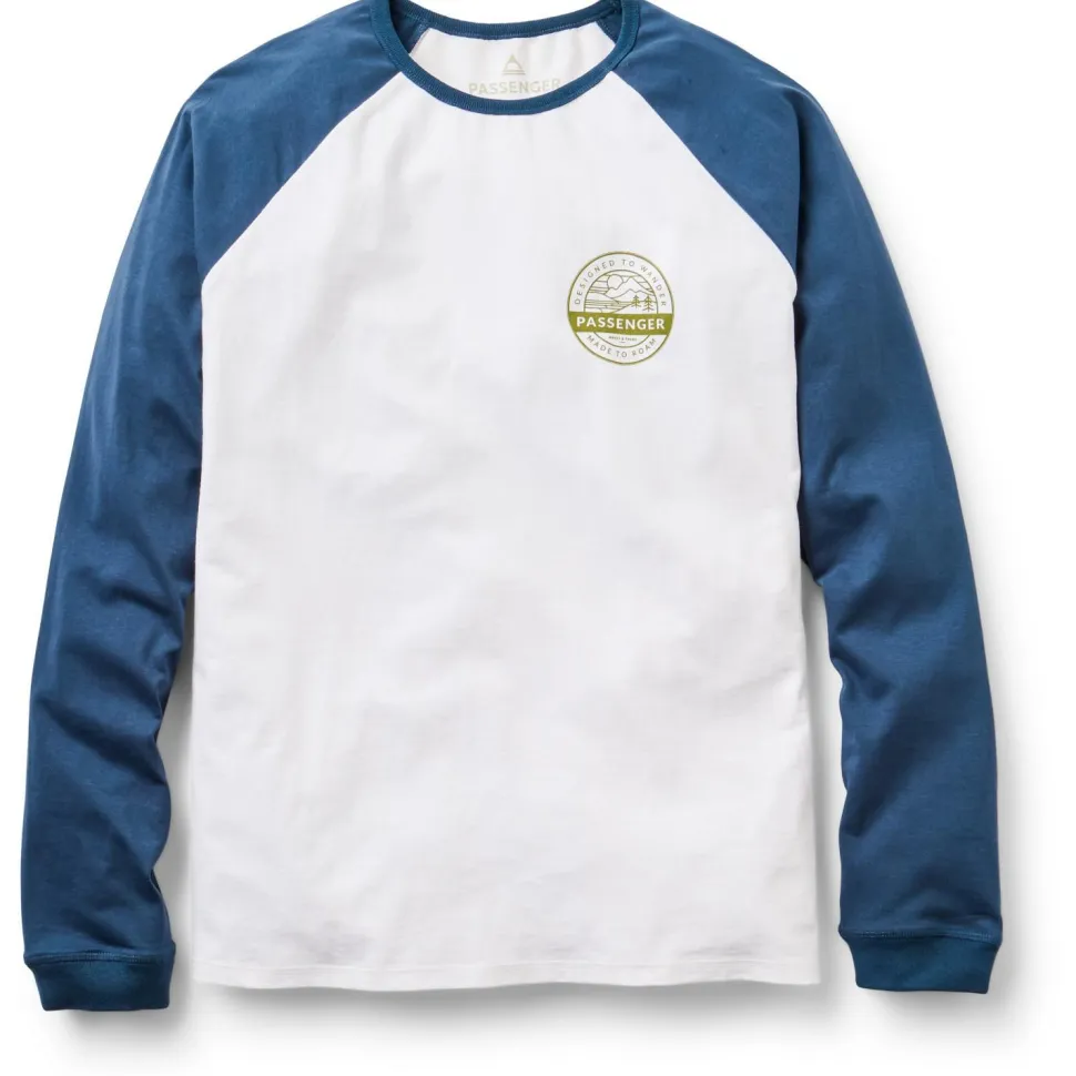 Passenger - Odyssey Recycled Cotton Raglan T-Shirt - Longsleeve