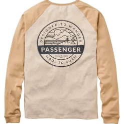 Passenger - Odyssey Recycled Cotton Raglan T-Shirt - Longsleeve