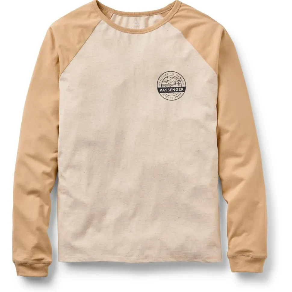 Passenger - Odyssey Recycled Cotton Raglan T-Shirt - Longsleeve