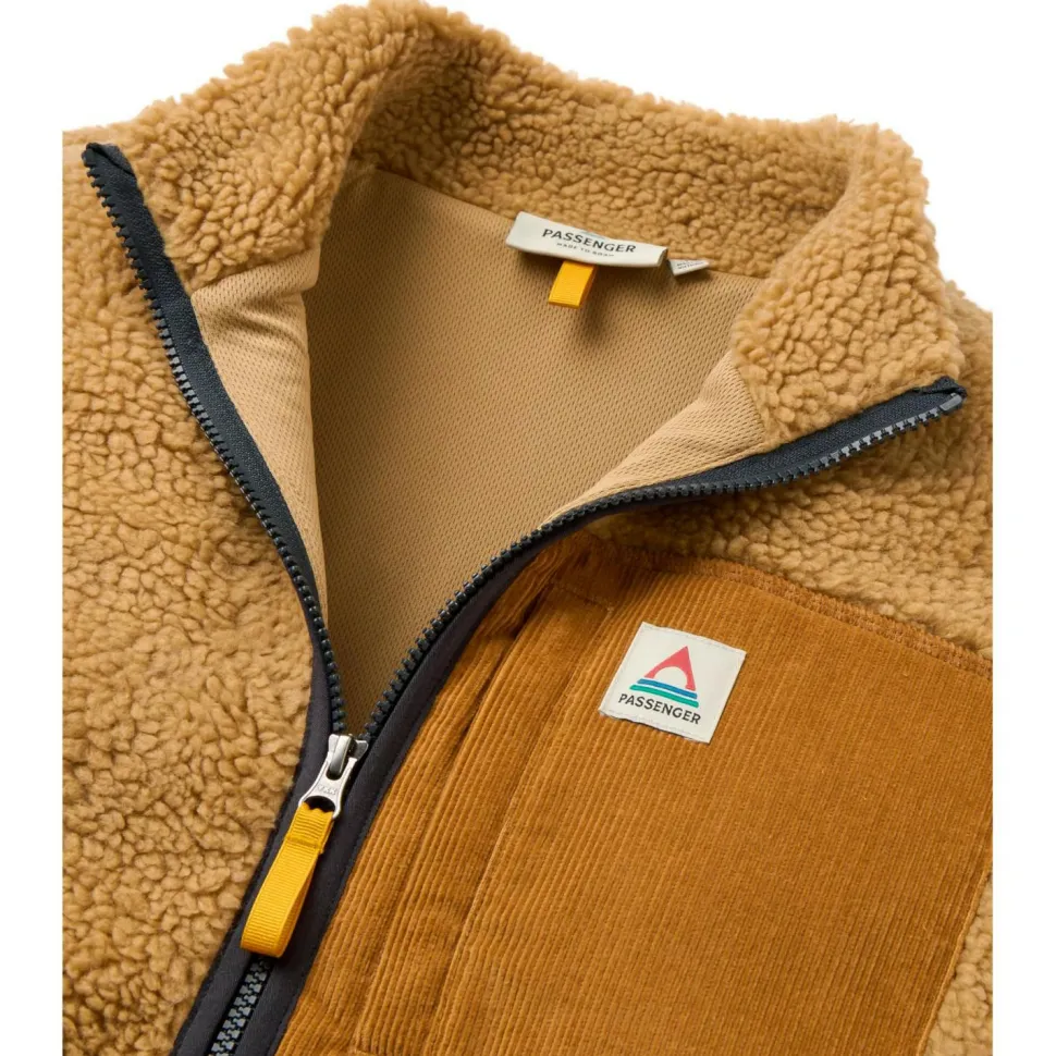 Passenger - Trekker 2.0 Recycled Deep-Pile Sherpa Fleece - Fleecejacke