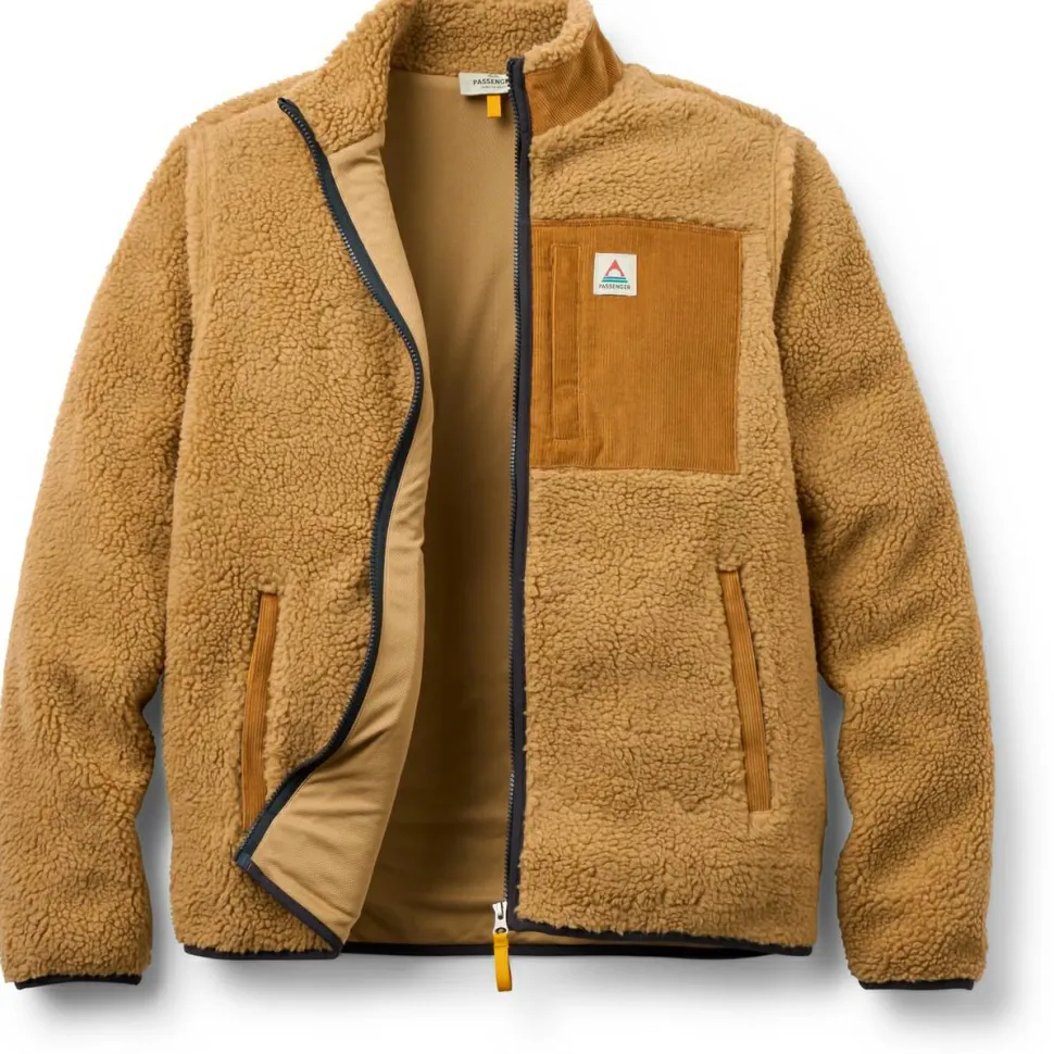 Passenger - Trekker 2.0 Recycled Deep-Pile Sherpa Fleece - Fleecejacke