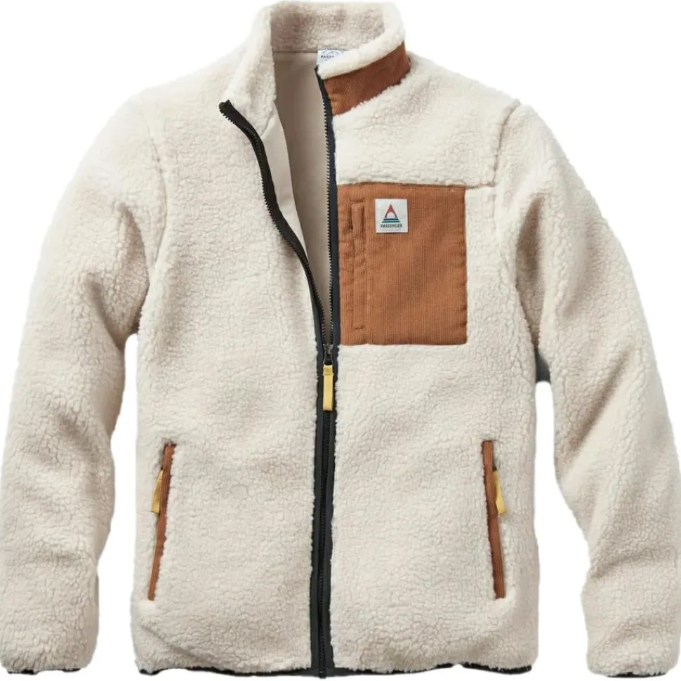 Passenger - Trekker Recycled Deep-Pile Sherpa Fleece - Fleecejacke