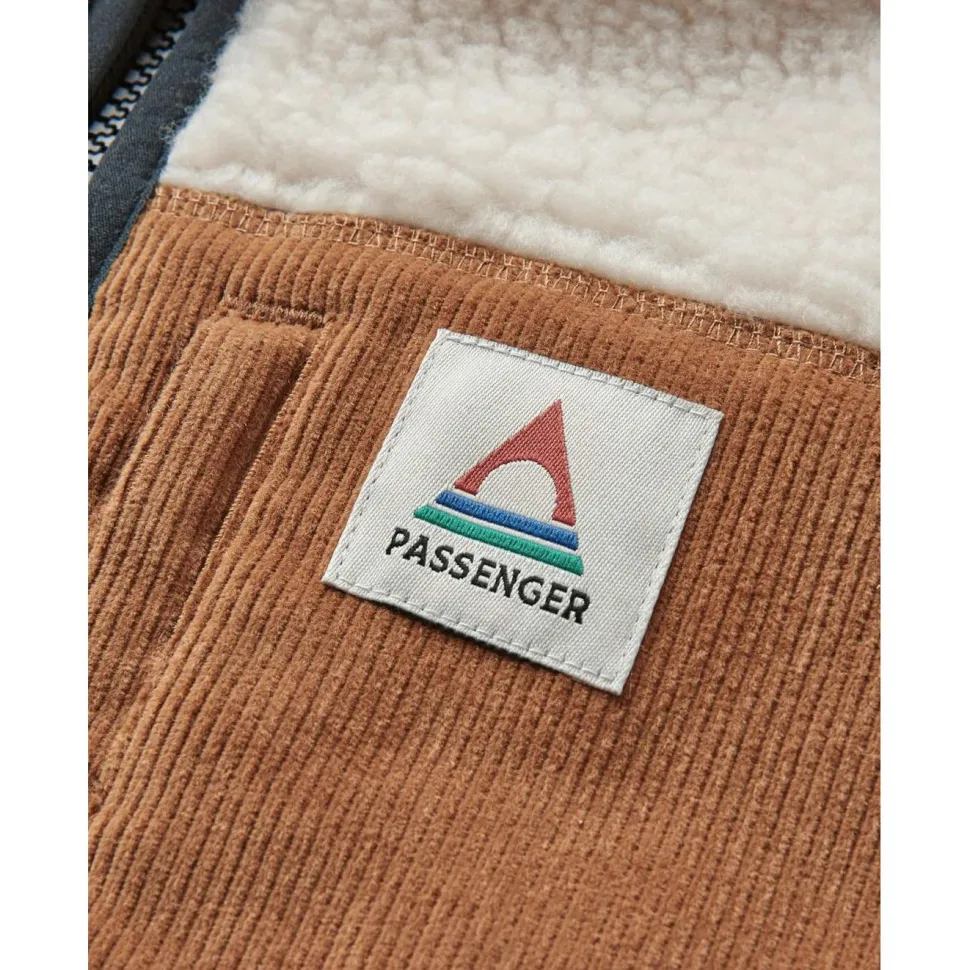 Passenger - Trekker Recycled Deep-Pile Sherpa Fleece - Fleecejacke