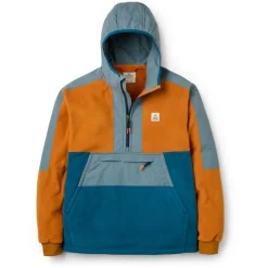 Passenger - Woodland 2.0 Hooded 1/2 Zip Recycled Polar Fleece - Fleecejacke