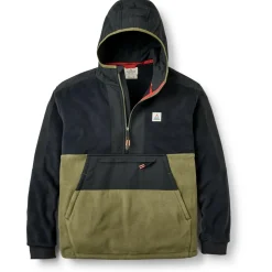 Passenger - Woodland 2.0 Hooded 1/2 Zip Recycled Polar Fleece - Fleecejacke