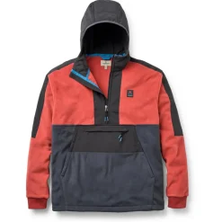 Passenger - Woodland 2.0 Hooded 1/2 Zip Recycled Polar Fleece - Fleecejacke