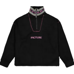 Picture - Women's Cylla Crop 1/4 Fleece - Fleecepullover