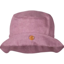 Pure Pure - Kid's Schlapphut Leinen mit Knopf - Hut