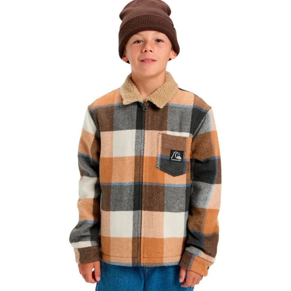 Quiksilver - Kid's DNA Sherpa Harrington Jacket - Freizeitjacke
