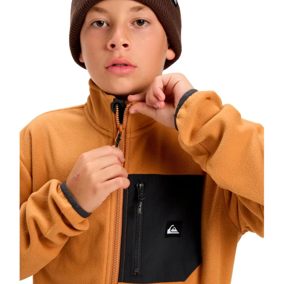 Quiksilver - Kid's Ice Fields Full-Zip - Fleecejacke