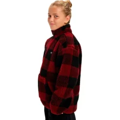 Quiksilver - Kid's Mercury Woodlands Sherpa - Fleecepullover